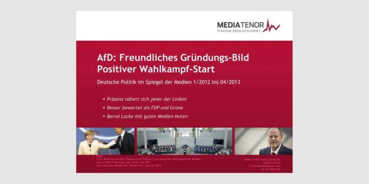 AfD: Freundliches Gründungs-Bild