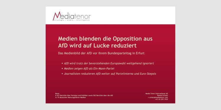 AfD bleibt unterhalb Wahrnehmungsschwelle – trotz Europawahl