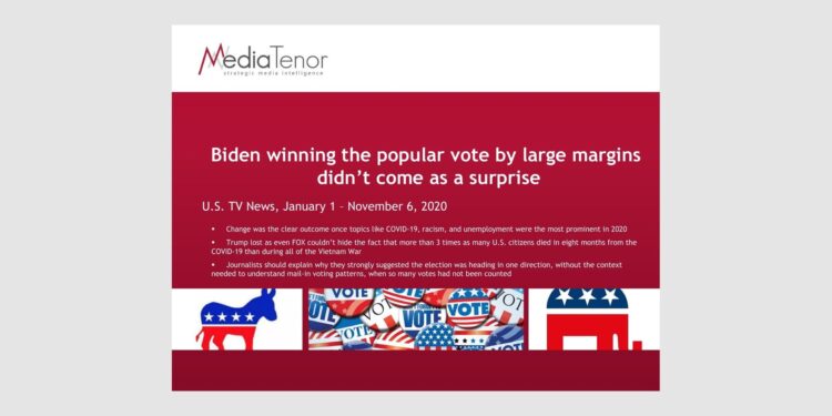 Biden winning the popular vote by large margins didn’t come as a surprise