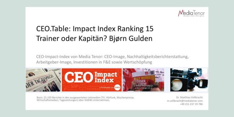 Bjørn Gulden: Trainer oder Kapitän?