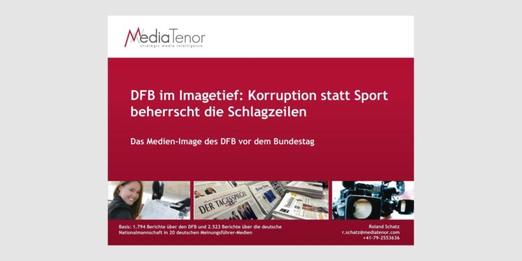 DFB im Imagetief: Korruption statt Sport beherrschen die Schlagzeilen