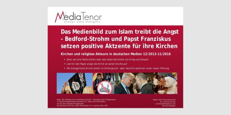 Das Medienbild zum Islam treibt die Angst – Bedford-Strohm und Papst Franziskus setzen positive Aktzente für ihre Kirchen