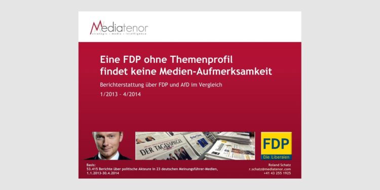Eine FDP ohne Themenprofil