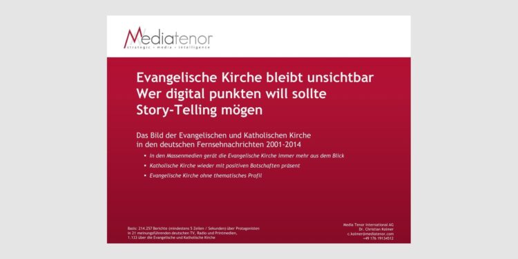 Evangelische Kirche unsichtbar – Wer digital punkten will sollte Story-Telling mögen