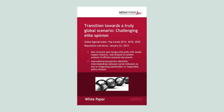 Global Agenda Index 2012