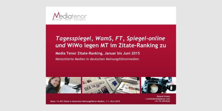 MT-Zitate-Ranking: Tagesspiegel, BamS, FT, SpON und WIWO erfolgreich