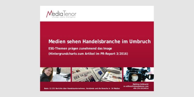 Medien sehen Handelsbranche im Umbruch