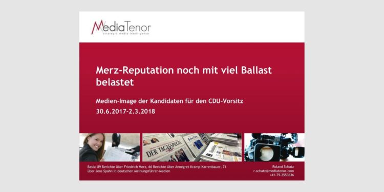 Merz-Reputation noch mit viel Ballast belastet