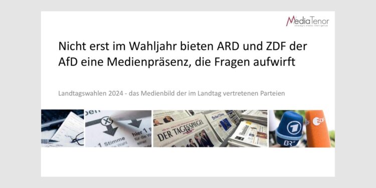 Nicht erst im Wahljahr bieten ARD und ZDF der AfD eine Medienpräsenz, die Fragen aufwirft