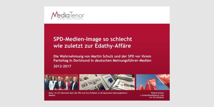 SPD-Medien-Image so schlecht wie zuletzt zur Edathy-Affäre