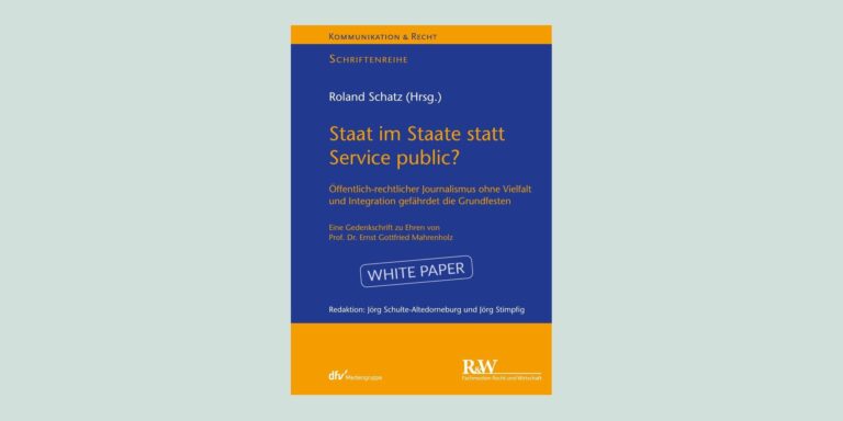 Staat im Staate statt Service public?