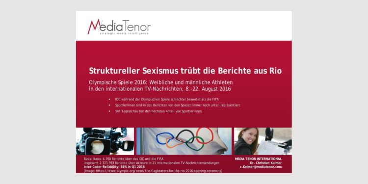 Struktureller Sexismus trübt die Berichte aus Rio