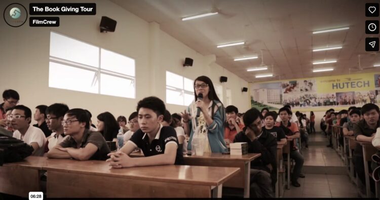 The Book Giving Tour