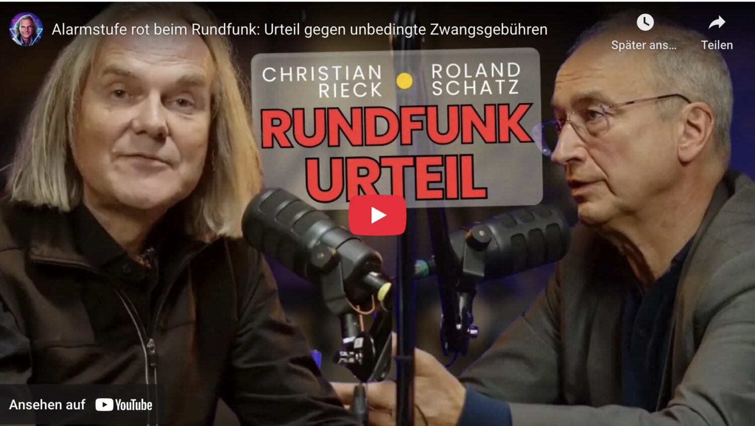 Alarmstufe rot beim Rundfunk: Urteil gegen unbedingte Zwangsgebühren