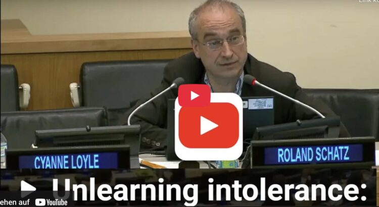 UN Academic Impact ‚Unlearning Intolerance‘